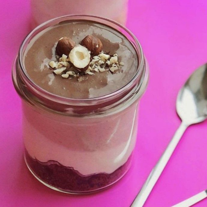 Monte Cheesecake in a jar